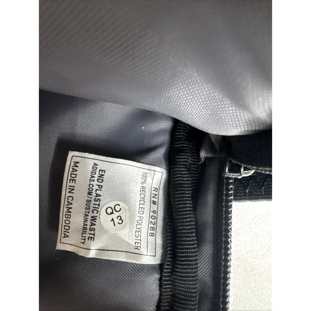 Adidas Original Black Backpack Black And White Great Condition